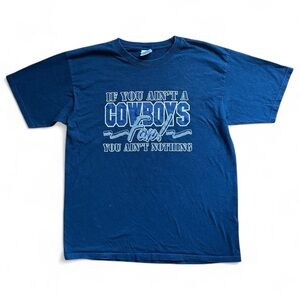 Unofficial Dallas Cowboys Fan T-Shirt Size Large